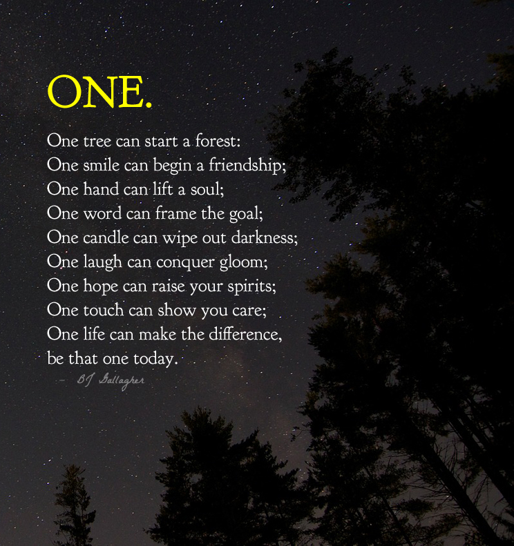 one..